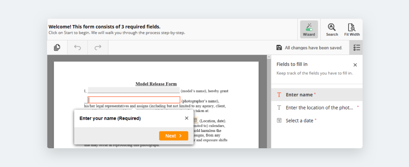 Required fields - airSlate