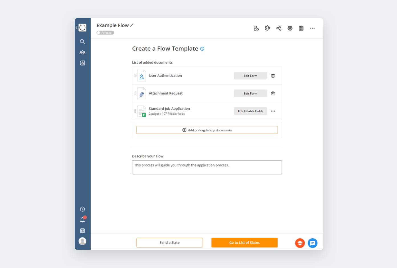 Create a Flow template - airSlate