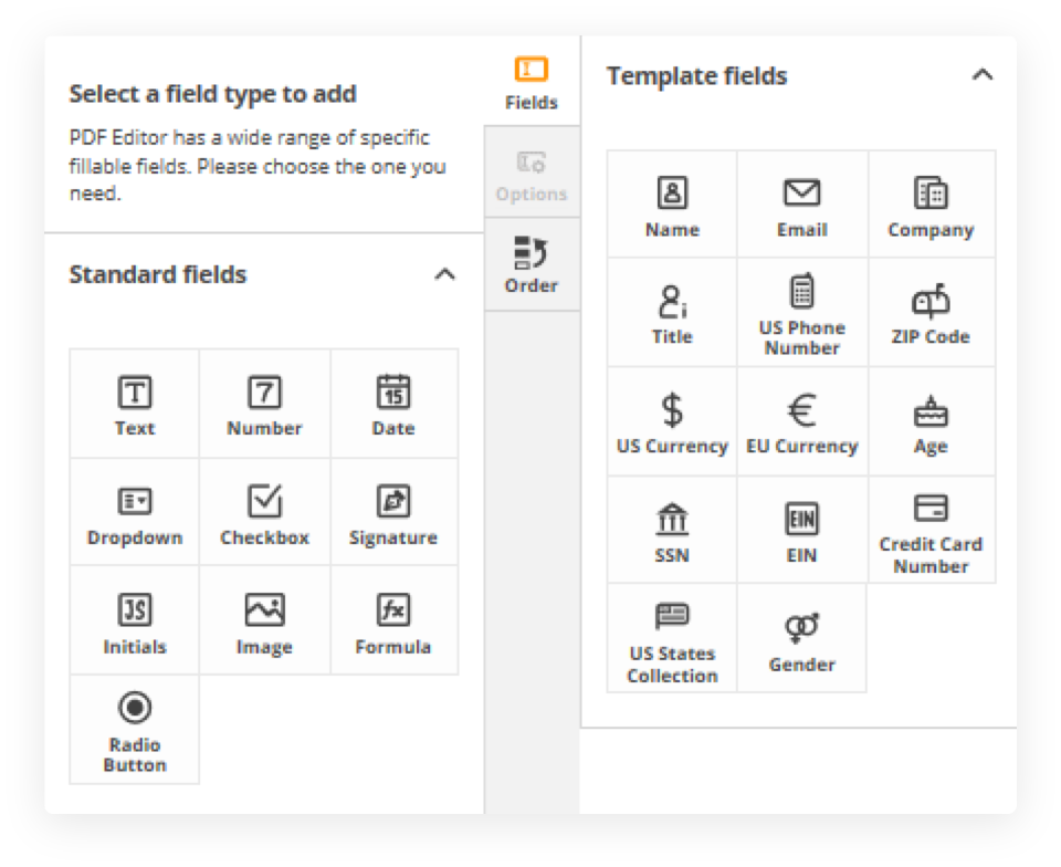 How to add fields in airSlate